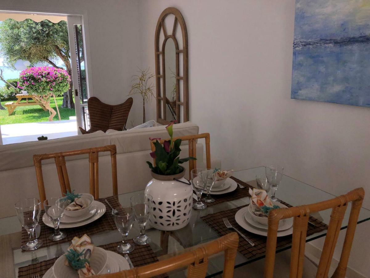 Aqua Seafront Glyfada Corfu Beach House With Garden Zewnętrze zdjęcie