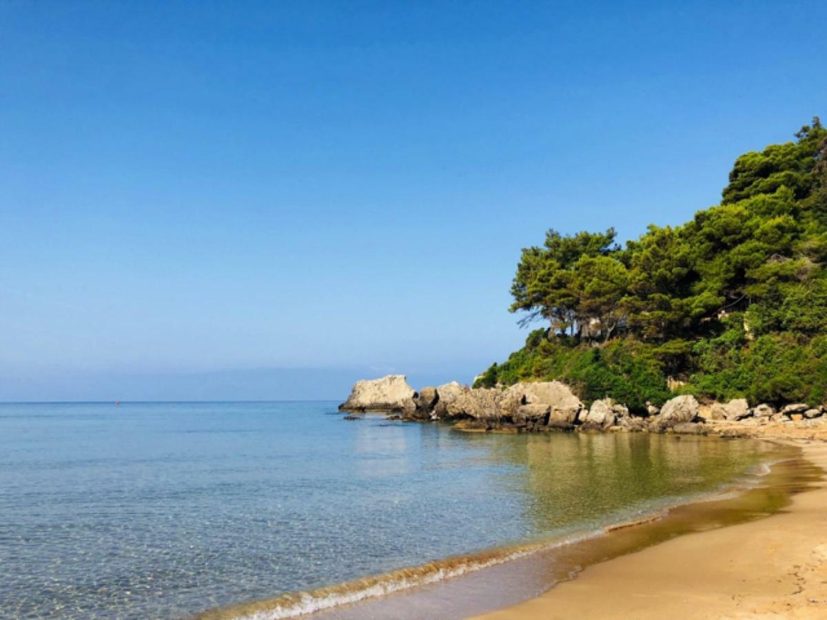 Aqua Seafront Glyfada Corfu Beach House With Garden Zewnętrze zdjęcie